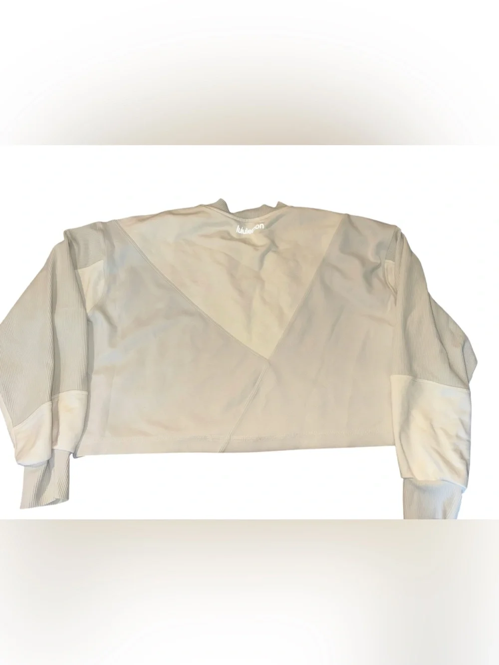 Lululemon perfectly oversized crew neck cropped size 6